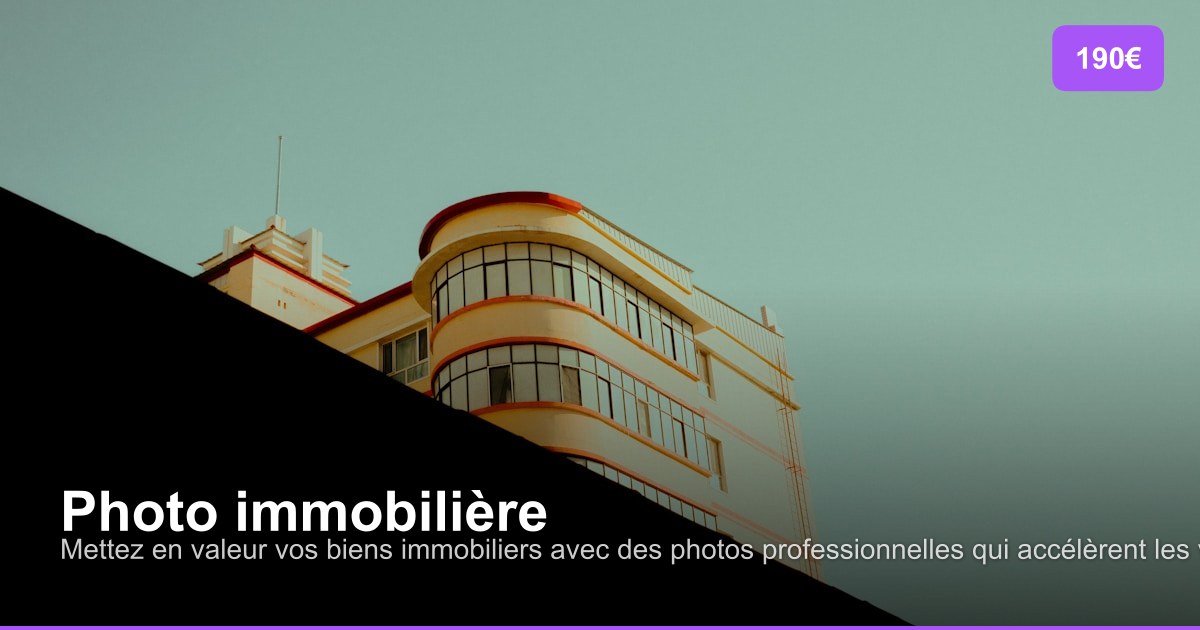 Photo immobilière - Photographe Belgique en Belgique
